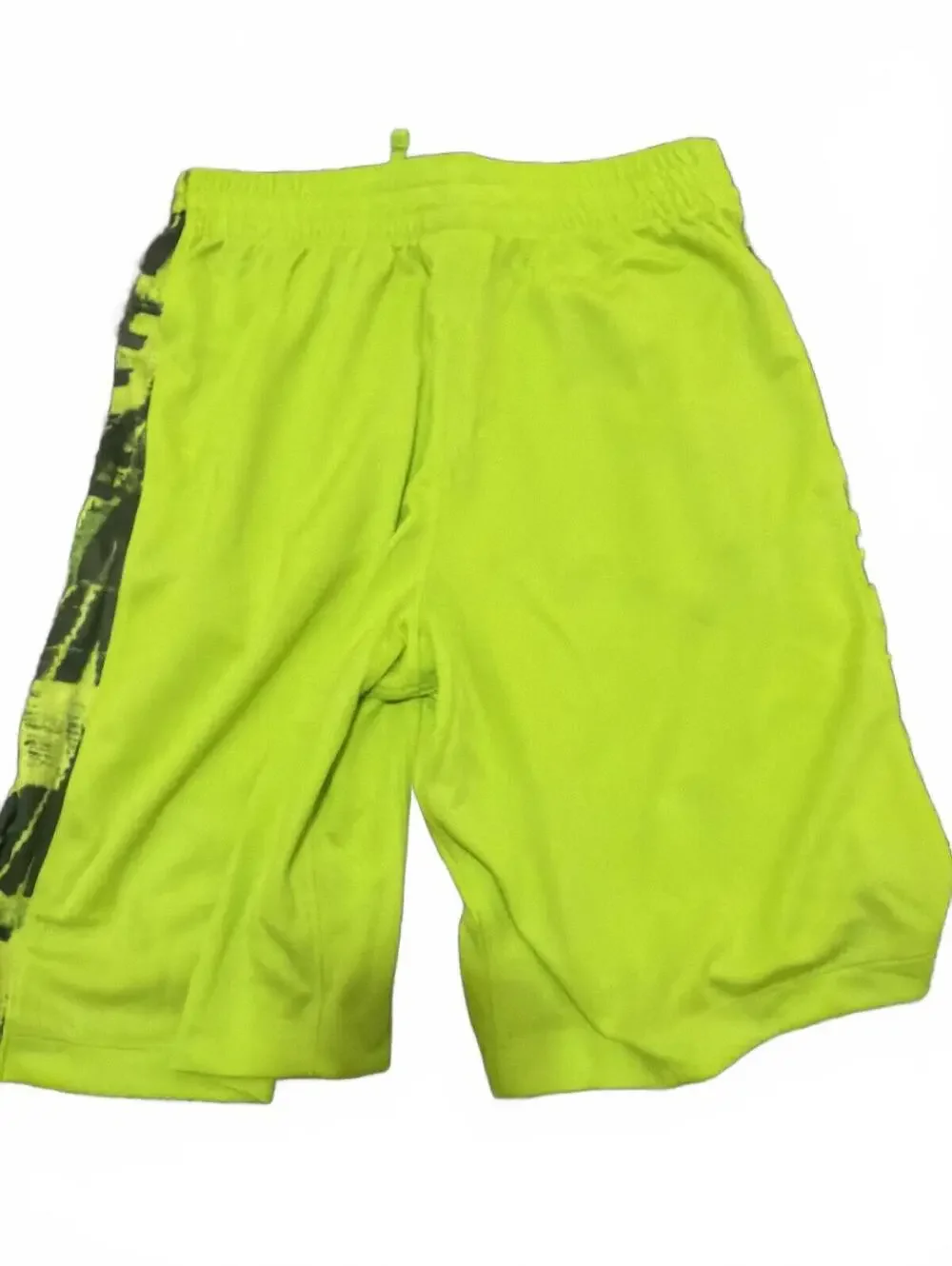 Nike Boys Yellow Neon Dri-Fit Athletic Shorts L
